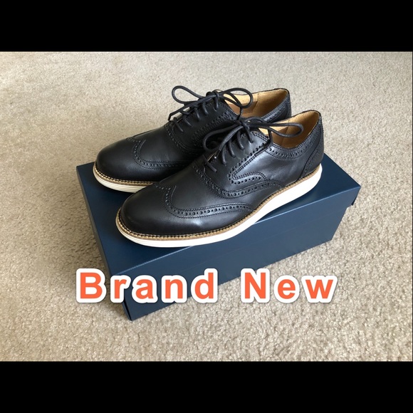Cole Haan Other - Cole Haan Grand Black WNG Oxfords
